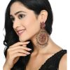 Jewellery Kamal Johar | Women'S Trendia Circles Earrings With Kundan Jker_136 - Kamal Johar Multi Color