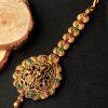 Jewellery Priyaasi | Women'S Traditional Laxmi Gold Plated Maang Tikka - Priyaasi