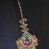 Jewellery Morkanth | Women'S Gold-Plated White U0026 Pink Kundan U0026 Stone-Studded Pearl Handcrafted Maang Tikka - Morkanth