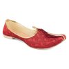 Others Desi Colour | Men'S Indian Ethnic Party Wear Red Footwear - Desi Colour