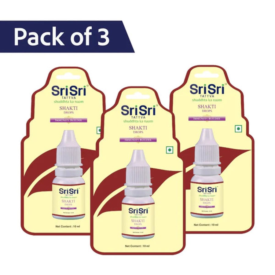 Others Sri Sri Tattva | Shakti Drops - Immunity Booster , 10Ml (Pcack Of 3 ) - Sri Sri Tattva