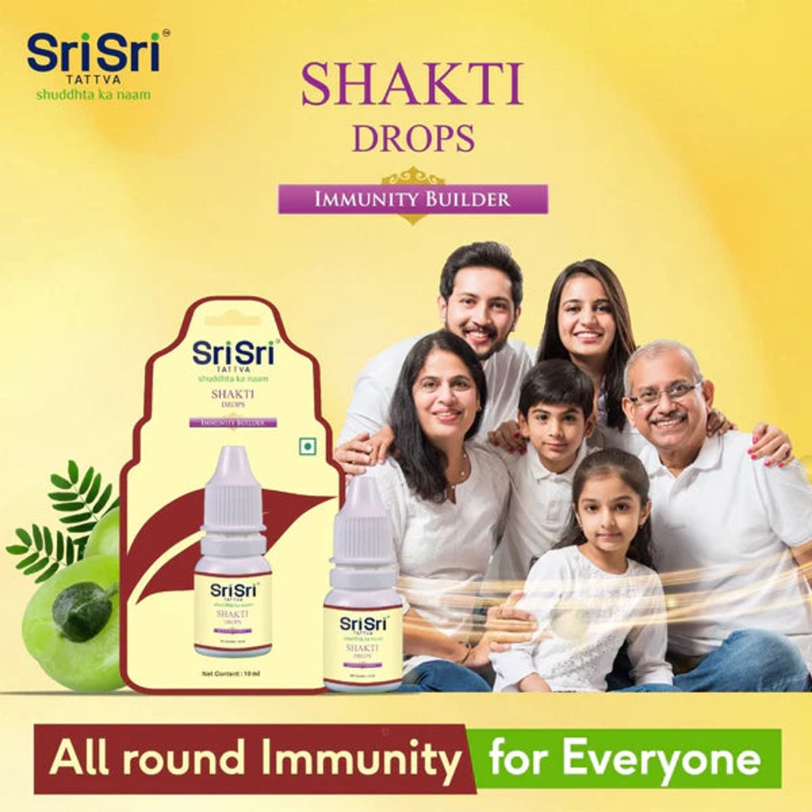 Others Sri Sri Tattva | Shakti Drops - Immunity Booster , 10Ml (Pcack Of 3 ) - Sri Sri Tattva