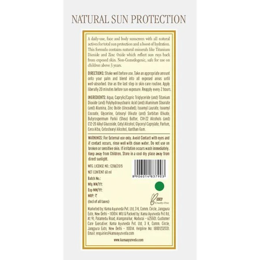 Others KAMA AYURVEDA | Natural Sun Protection - Kama Ayurveda