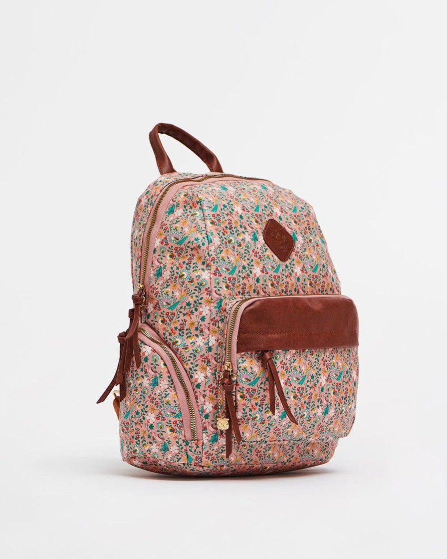 Others Chumbak | Springtime Floral Backpack-Pink - Chumbak