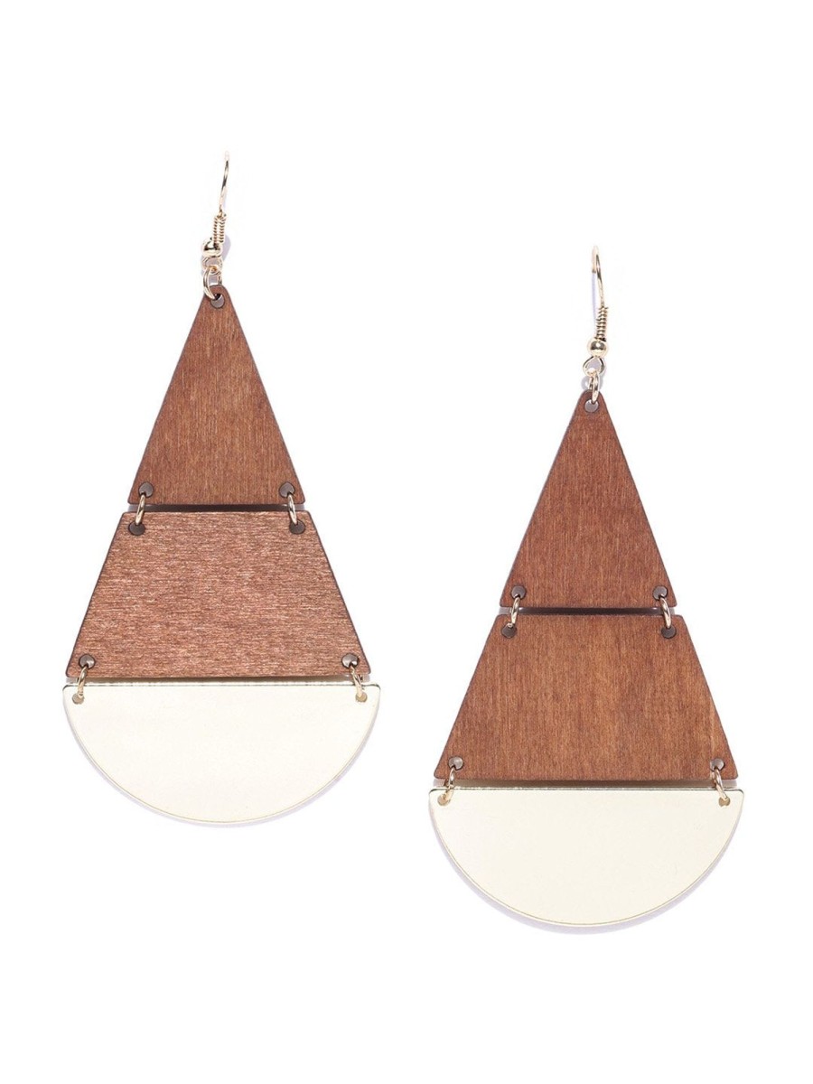 Jewellery Priyaasi | Women'S Wooden Earrings For Girls/Women - Priyaasi