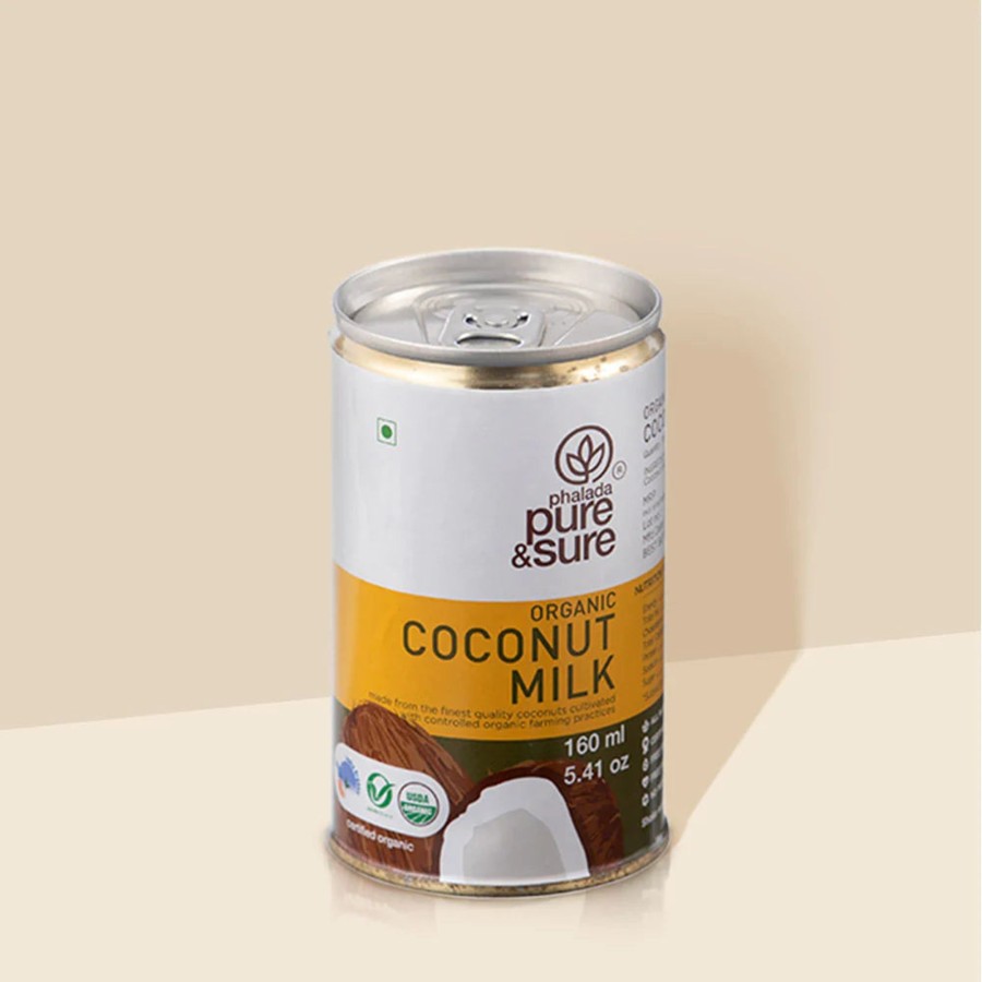 Others Pure u0026 Sure | Organic Coconut Milk 160 M - Pure U0026 Sure