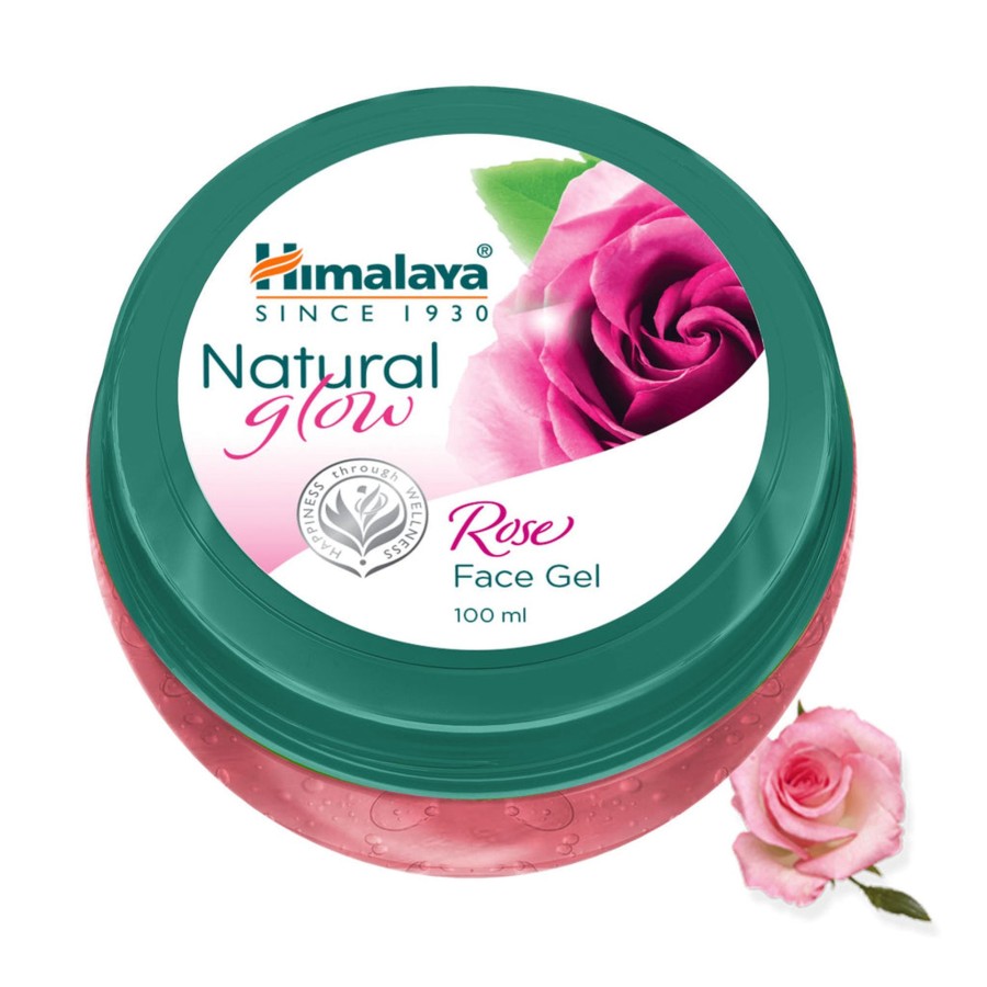 Others Himalaya | Himalaya Natural Glow Rose Face Gel - (100 Gm)