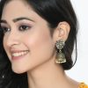 Jewellery Kamal Johar | Trendia Kundan Work Jhumka With Pearls Earrings Jker_128