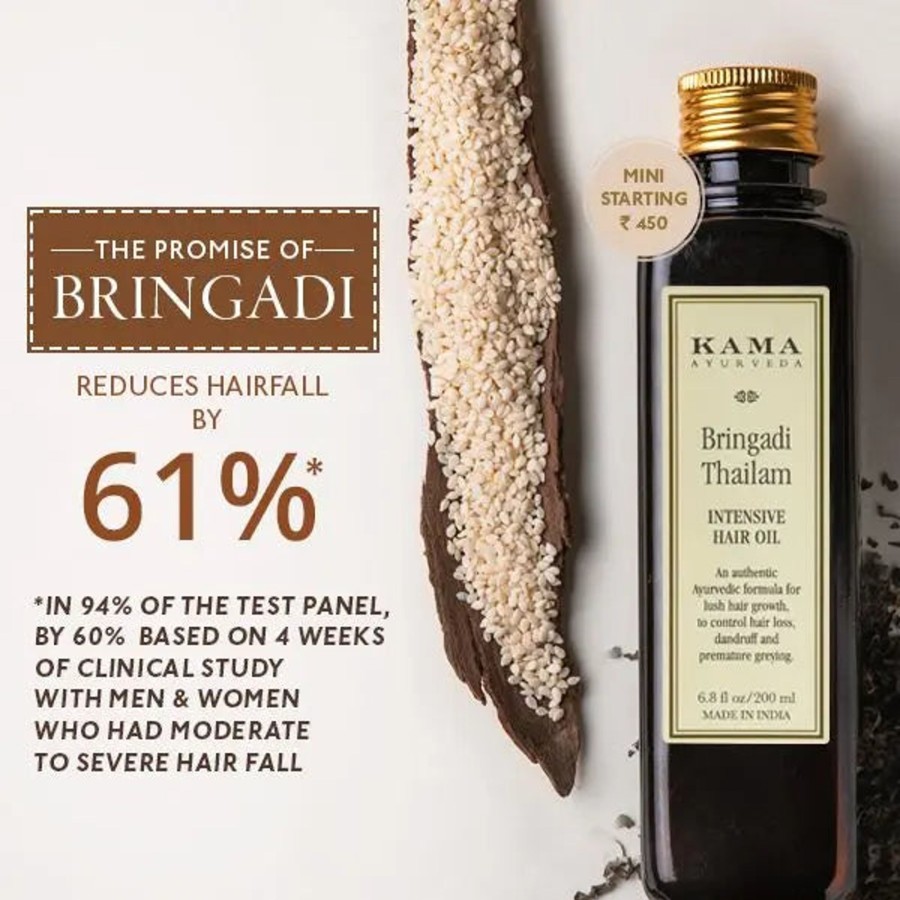 Others KAMA AYURVEDA | Bringadi Intensive Hair Treatment Oil - Kama Ayurveda