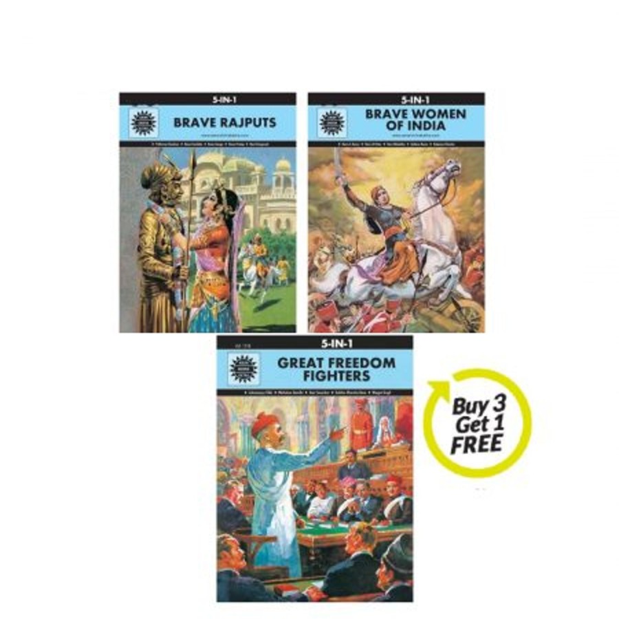 Others Amar Chitra katha | Buy 3 (5 In 1) U0026 Get 1 Free - Amar Chitra Katha