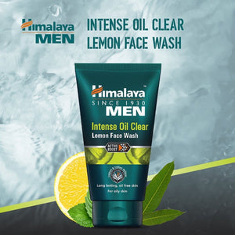 Others Himalaya | Himalaya Men Intense Oil Clear Lemon Face Wash