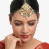 Jewellery Ruby Raang | Women'S Kundan Maang Tikka - Ruby Raang