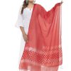 Women Moeza | Women'S Buta Square Cutt Dupatta U0026 Chunni Mfd0011 - Moeza Red