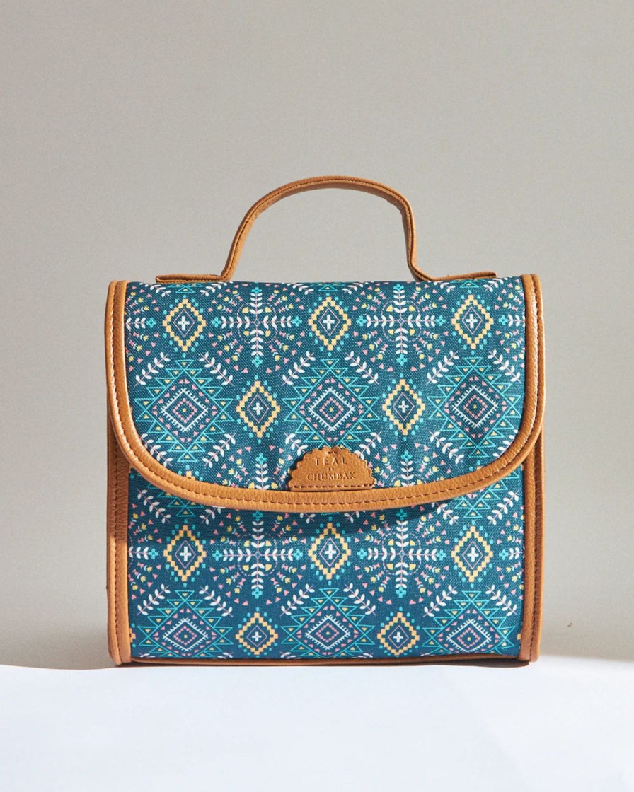 Others Chumbak | Teal By Chumbak Mexico Aztec Crossbody Bag - Chumbak