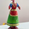 Others Kondapalli Toys | Handcrafted Kondapalli Dancing Doll Decor Red - Kondapalli Toys