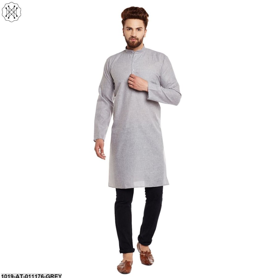 Men Sojanya | Men'S Cotton Linen Kurta - Sojanya