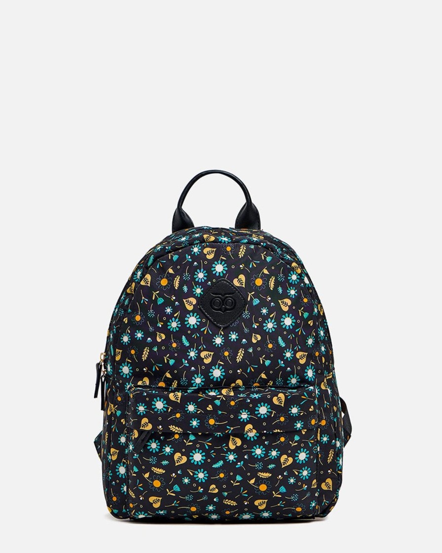 Others Chumbak | Daisy Day Backpack - Black - Chumbak