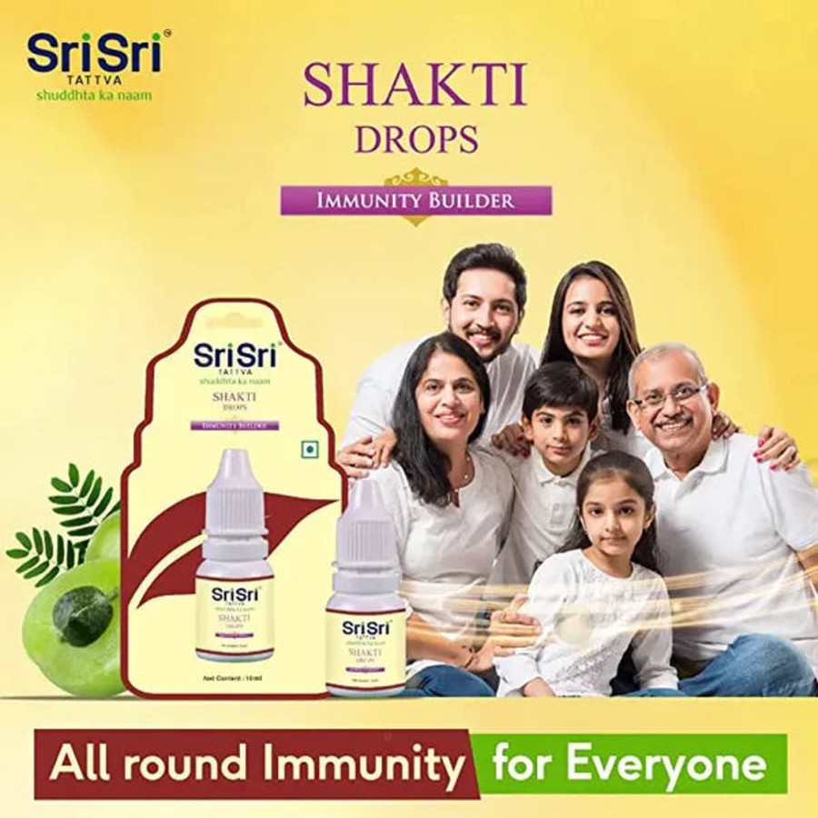 Others Sri Sri Tattva | Shakti Drops - Immunity Booster , 10Ml - Sri Sri Tattva