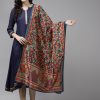 Women Yufta | Women'S Silk Digital Print Dupatta - Yufta Blue