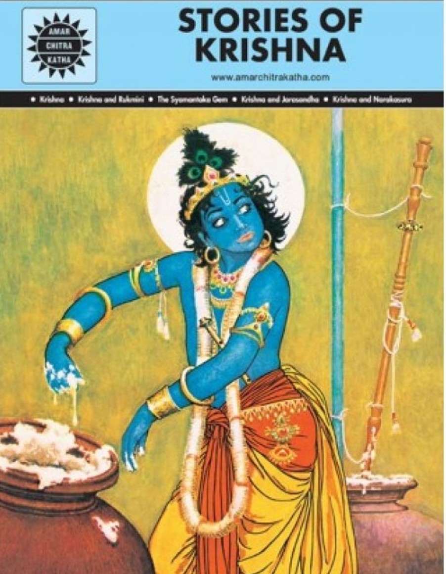 Others Amar Chitra katha | Stories Of Krishna (Krishna-The Protector Of Dharma) - Amar Chitra Katha