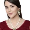 Jewellery Anikas Creation | Antique Matte Gold Finish Meenakari Pearl Jewellery - Anikas Creation Multicolor