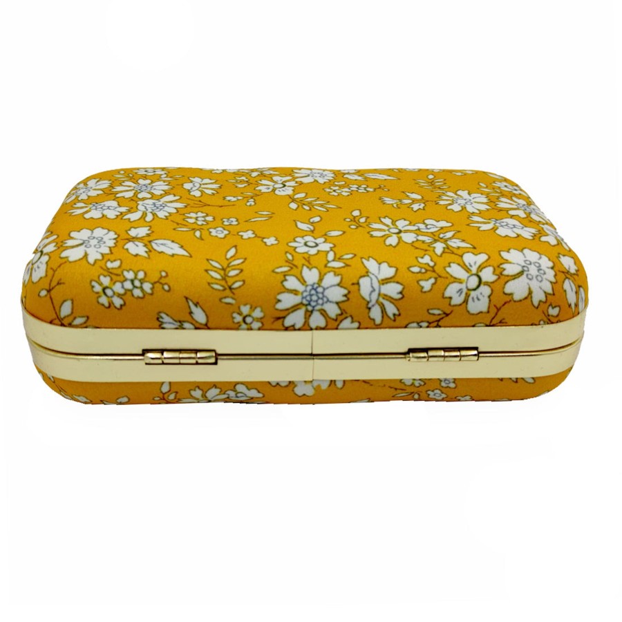 Others VASTANS | Women'S Yellow Color Ethnique Printed Evening Clutch Bag - Vastans