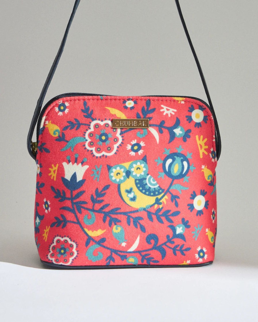 Others Chumbak | Teal By Chumbak Bukhara Blooms And Boons Sling Bag - Coral - Chumbak