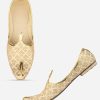 Others Desi Colour | Men'S Indian Ethnic Party Wear En Footwear - Desi Colour Gold