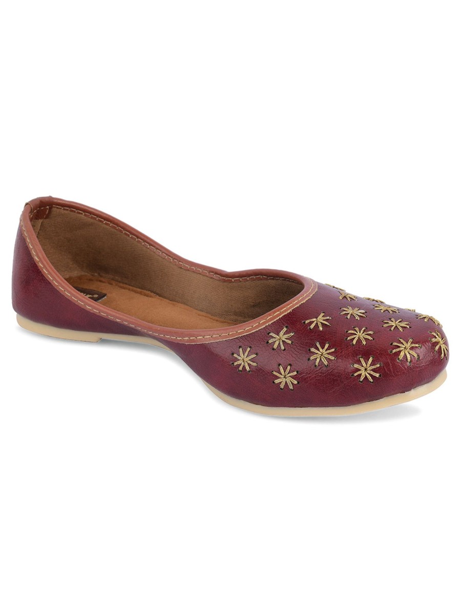 Others Desi Colour | Women'S Casuals Indian Ethnic Comfort Footwear - Desi Colour Brown