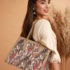 Others Priyaasi | Women'S Paisley Kalamkari Floral Tote Bag - Priyaasi