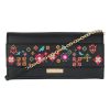 Others Chumbak | Floral Cross Stitch Sling Wallet - Chumbak