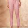 Women IMARA | Women'S Solid Straight Pants - Imara Pink