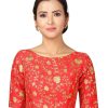 Women Shringaar | Women'S Red Wedding Saree Blouse By Shringaar- 1Pc