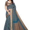 Women Vamika | Women'S Vamika Linen Designer Saree Bee Rama - Vamika Rama Green