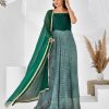 Women RANGPUR | Women'S And Green Leheriya Set-Rangpur Grey