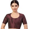 Women Shringaar | Women'S S Polyester Handloom Silk Saree Blouse. - Shringaar Wine