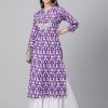 Women Janasya | Women'S Cotton Kurta - Janasya Purple