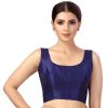 Women Shringaar | Women'S Polyester Sleeveless Saree Blouse. - Shringaar Blue