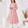 Women RANGPUR | Women'S Anarkali Kurta Set-Rangpur Pink