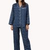 Women Divena | Women'S Blue Printed Nightsuit - Divena