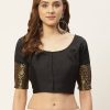 Women Shringaar | Women Black Saree Blouse By Shringaar (1Pc)