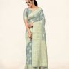 Women Sweet Smile | Women'S Color Stylish Saree With Blouse Set - Sweet Smile Grey