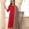 Women Gillori | Women'S Gulnaaz Anarkali With Dupatta - Gillori