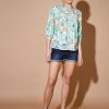 Women Myshka | Women'S Multi Floral Tops - Myshka Multi Color