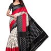 Women Vamika | Women'S Vamika Kalamkari With Jhalar Khadi Silk Saree Insta Black - Vamika Multicolor