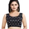 Women Madhu Fashion | Women'S Pure Cotton Sleeveless Readymade Saree Blouse - Madhu Fashion