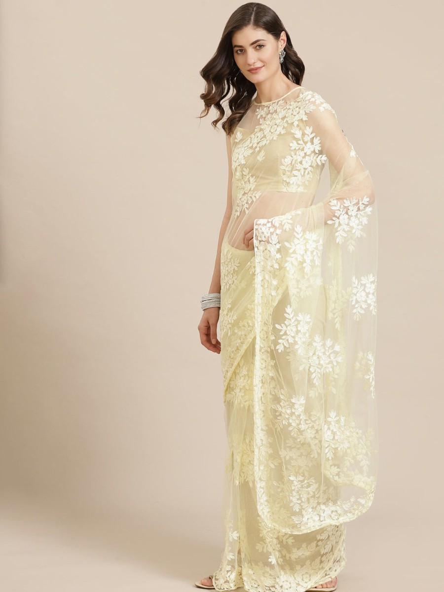 Women Dwija Fashion | Women'S Colour Saree Collection - Dwija Fashion Yellow