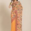 Women Dwija Fashion | Women'S Designer Color Georgette Saree Collection - Dwija Fashion Yellow