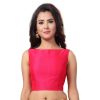 Women Shringaar | Women'S Polyester Sleeveless Saree Blouse. - Shringaar Pink